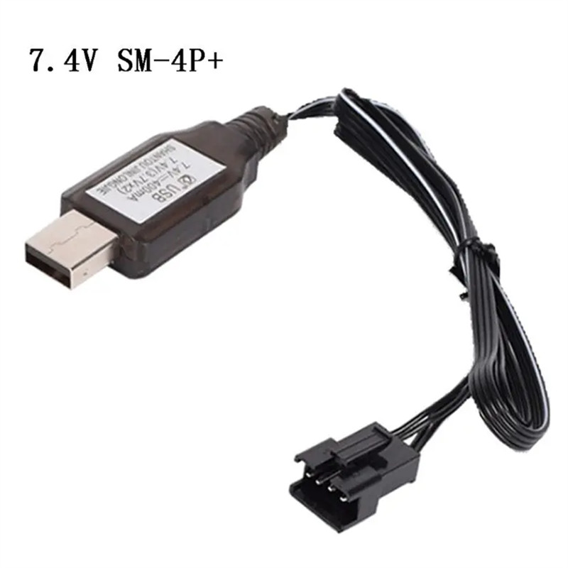 Toolkitrc M6Dac Smart Charger - 1Pc 7.4V (3.7V X2) Charger SM-4P